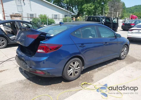 2020 Hyundai Elantra Sel z USA, uszkodzony, nr VIN 5NPD84LF5LH545765